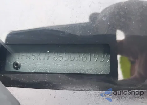 2013 Ford Explorer Limited from USA, damaged, VIN 1FM5K7F85DGA61939